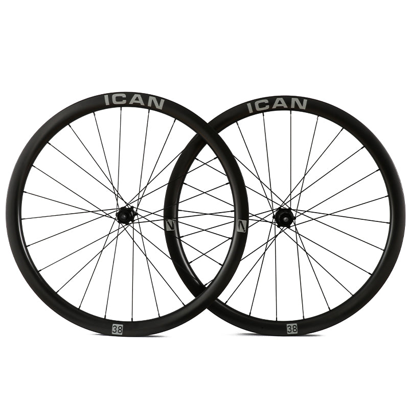 ICAN Alpha 38 Disc Pro Wheels 21mm inner width