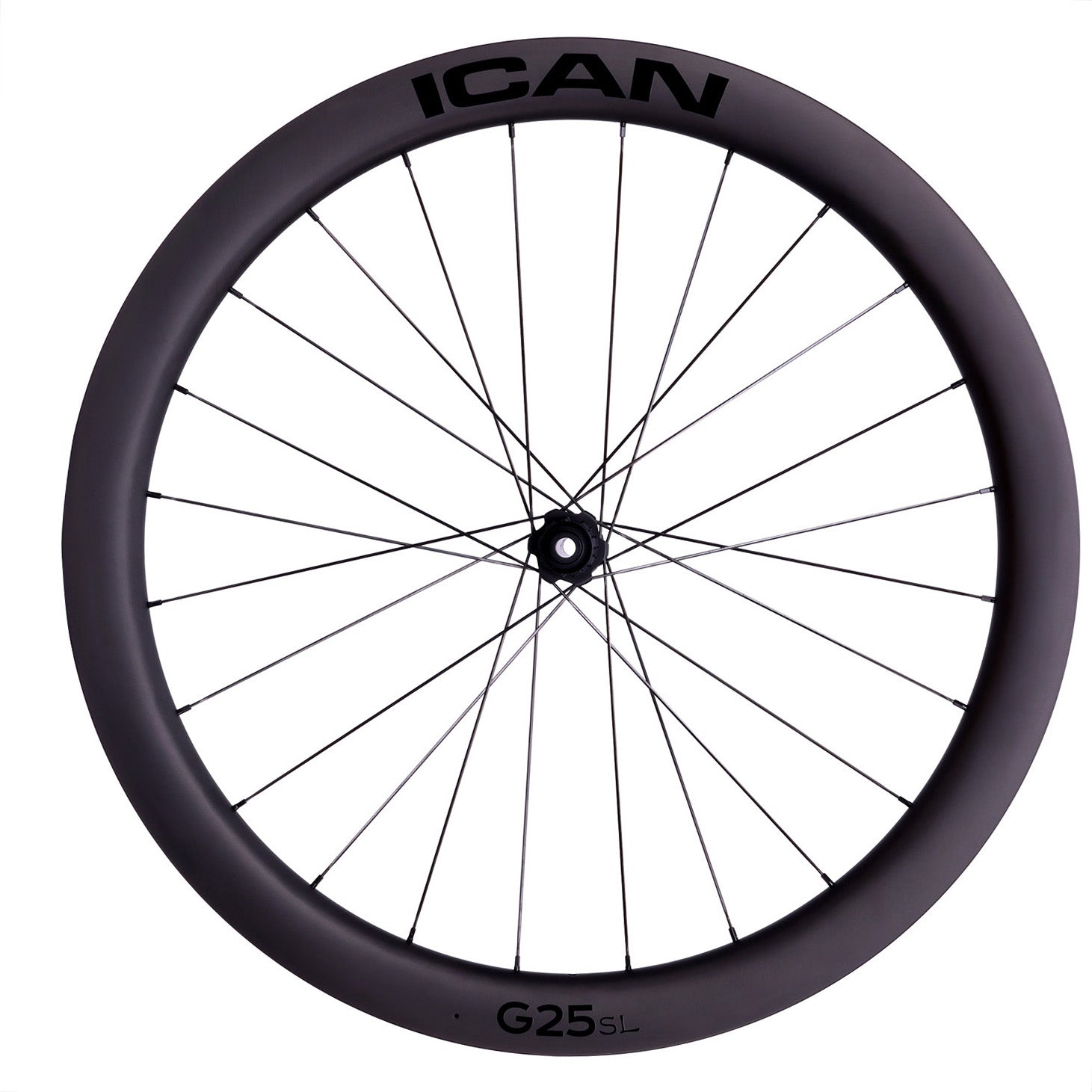 ICAN 700C G25 SL gravel wheels with DT Swiss hubs