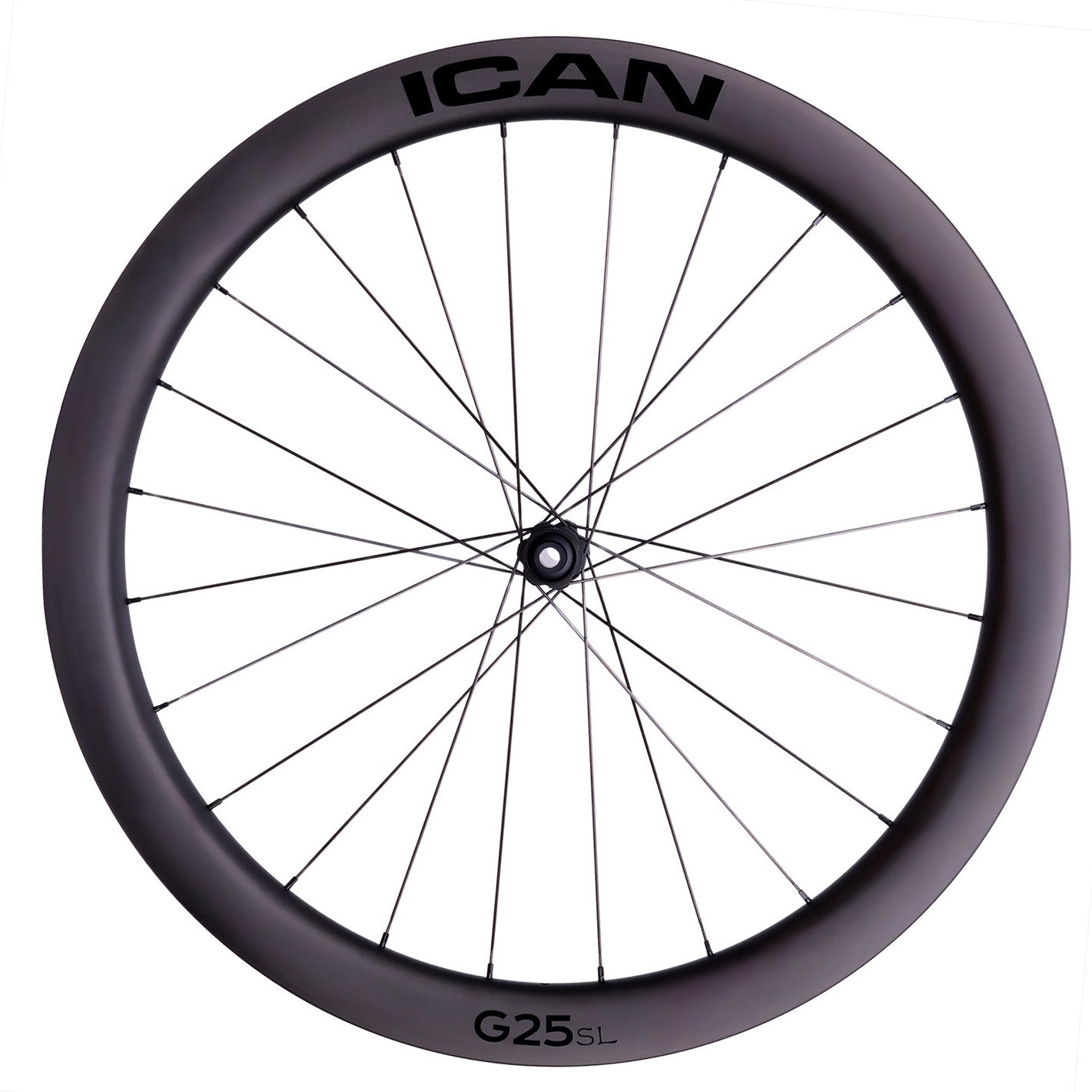 ICAN 700C G25 SL gravel wheels with DT Swiss hubs